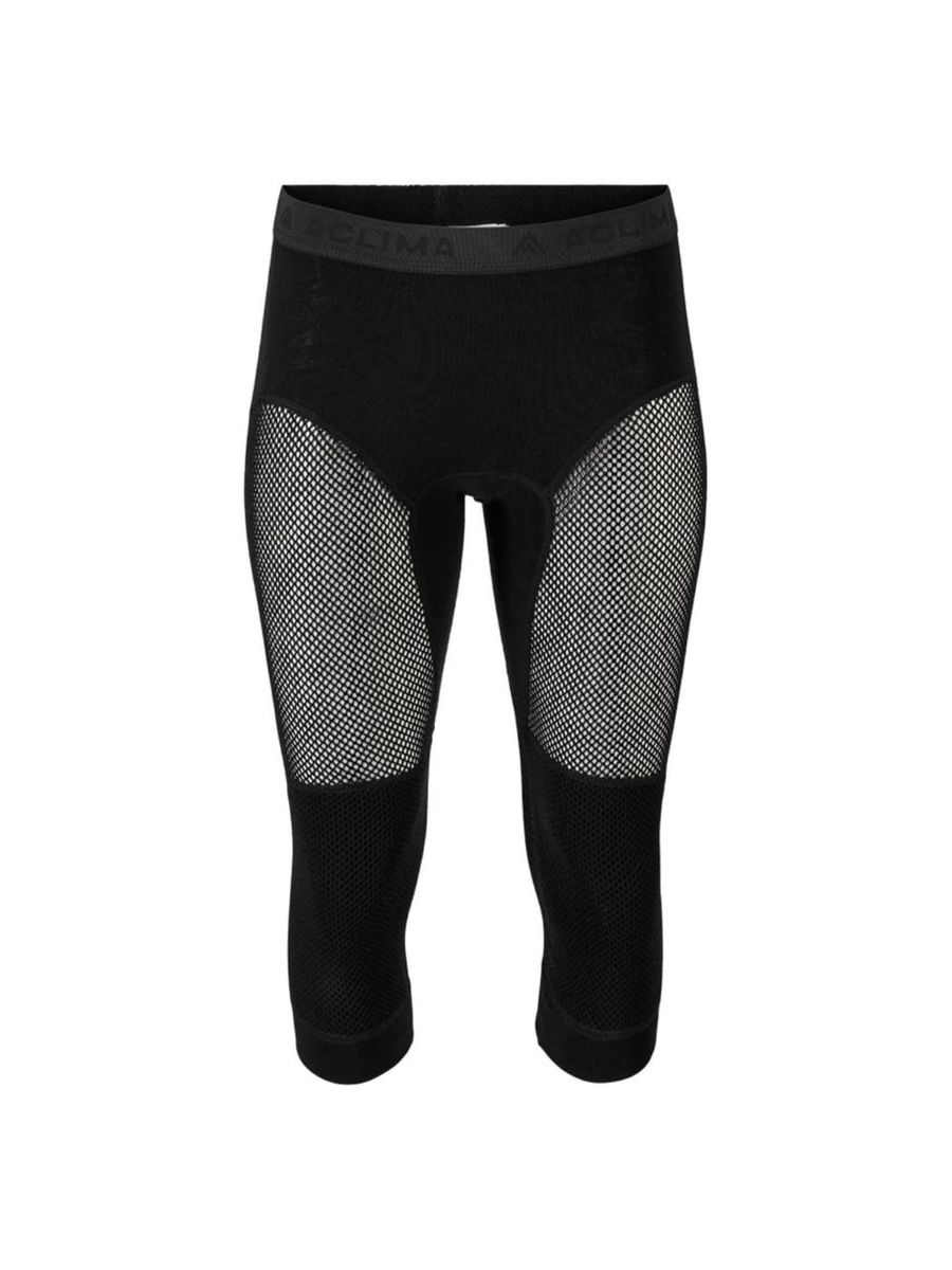 Ullongs i netting fra Aclima  i 3/4 lengde til dame