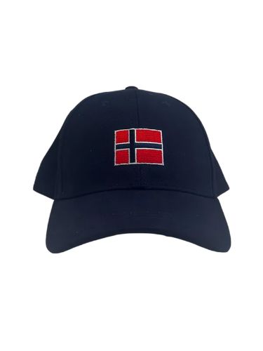 Caps med Norgesflagg i front