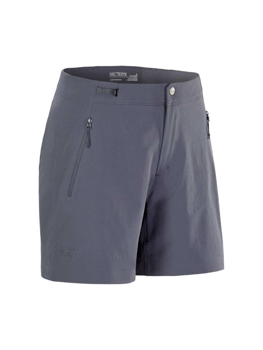 Shorts til dame fra Arcteryx i fargen Dk Stratus