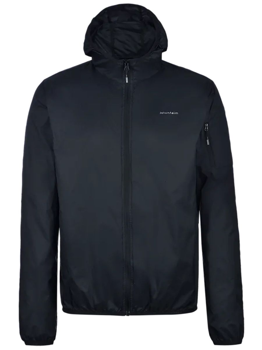 Lett vindjakke til herre fra Jotunheim som kan pakkes sammen i egen lomme