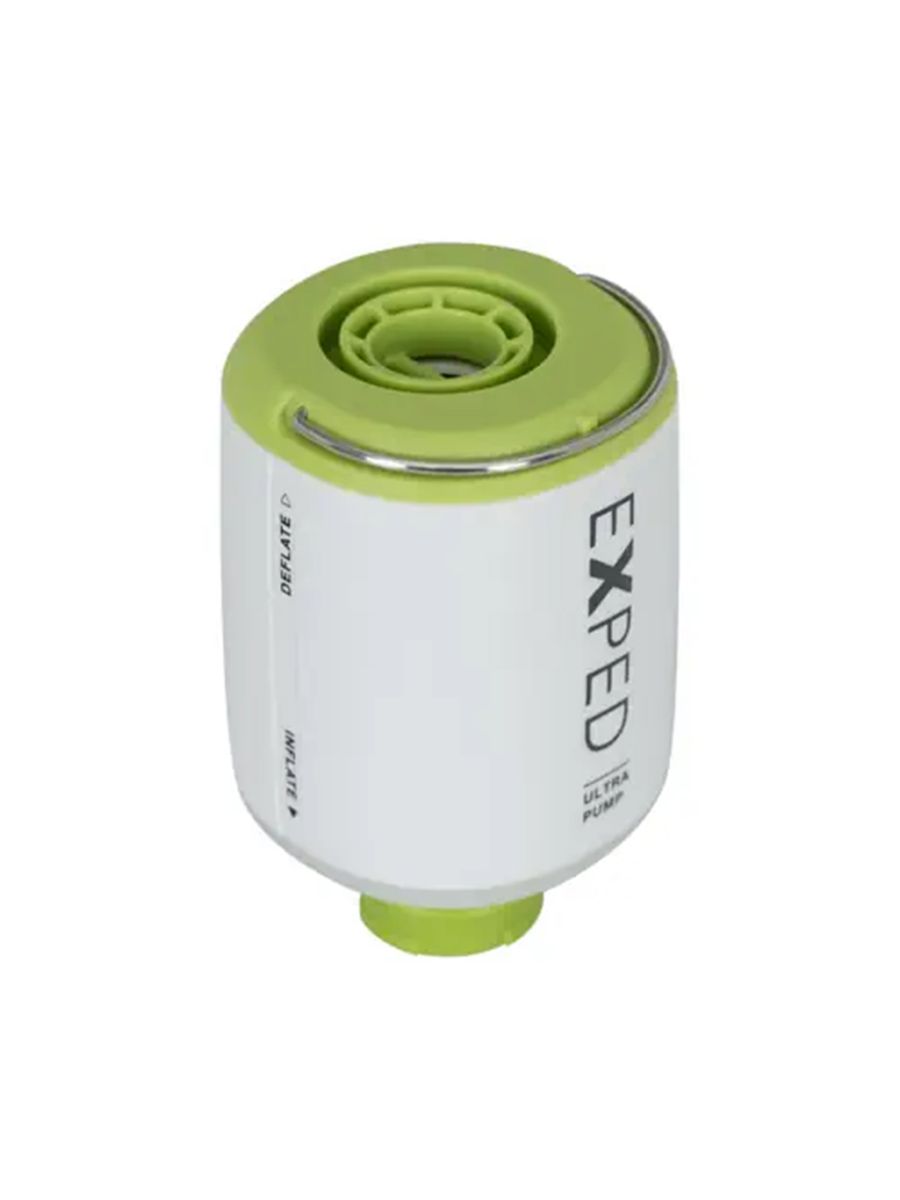 Pumpe fra Exped som også kan brukes som lampe