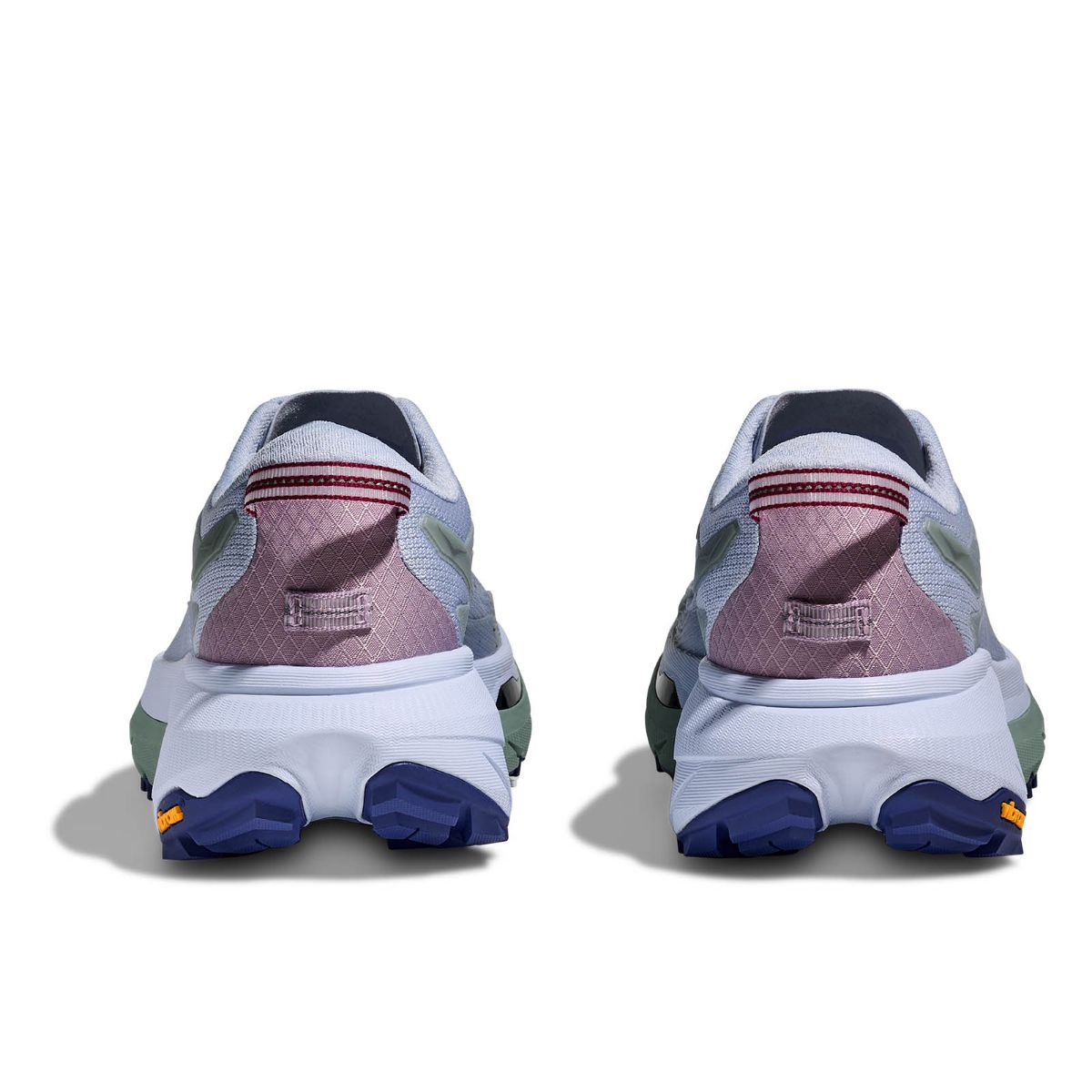 Terreng løpesko til dame fra Hoka i fargen Ambiant Blue Rosemary