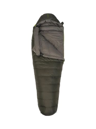 Sovepose i dun fra Exped i fargen Charcoal 