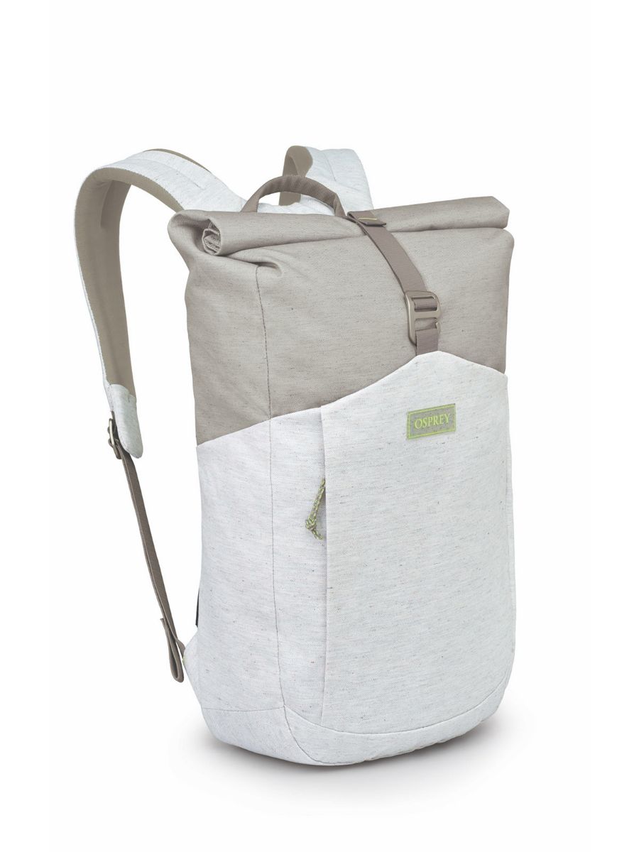 Praktisk sekk med rullemekanisme i lokket fra Osprey