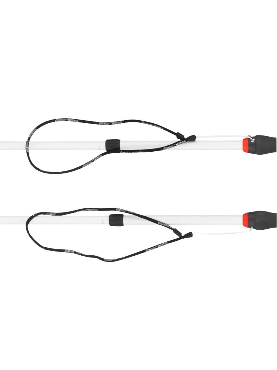 Åsnes Security Leash er en smart reim du kan montere i et tilpasset hull på alle nyere staver fra Åsnes.  Reimen kan brukes for å forhindre at staven blåser vekk, som en snor som viser vindretning eller som feste til barduner på telt eller liknende.