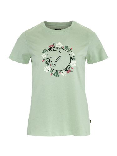 Lekker t-skjorte til dame med trykk på brystet