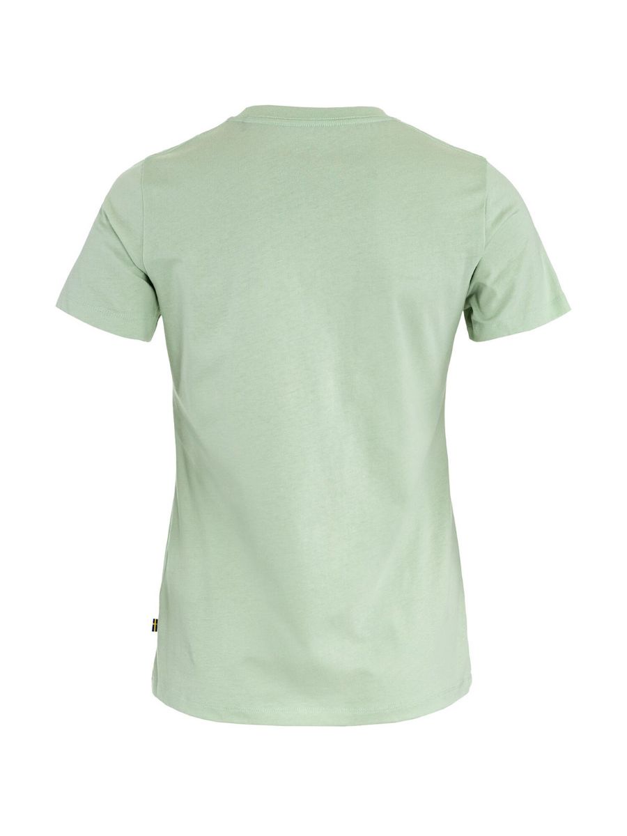 Lekker t-skjorte til dame med trykk på brystet