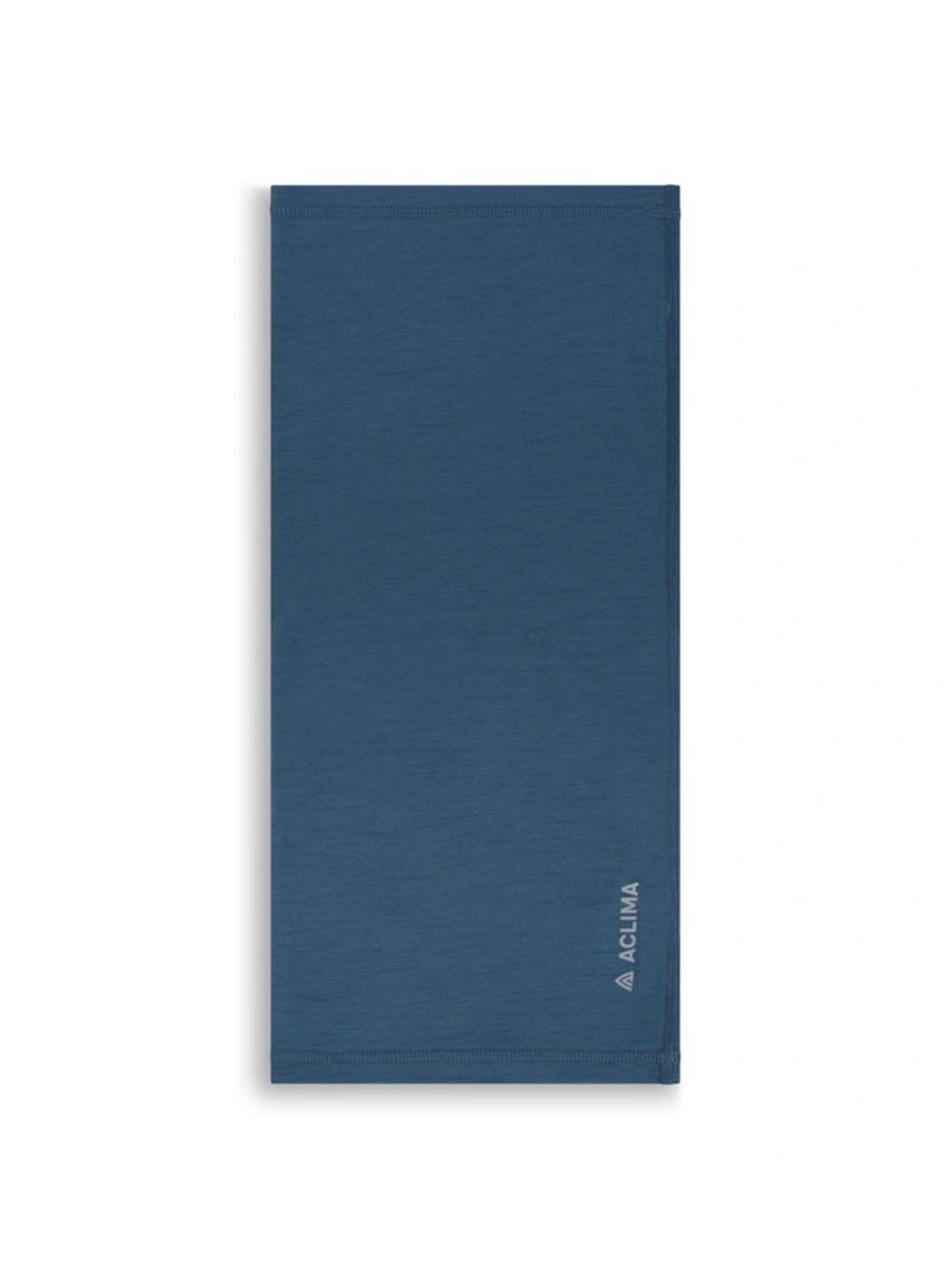 Hals fra Aclima i ull i fargen Blue Fusion