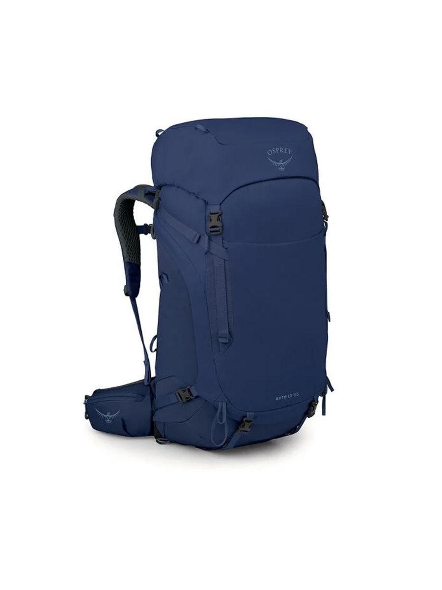 Romslig tursekk til dame fra Osprey i fargen Serenity Blue