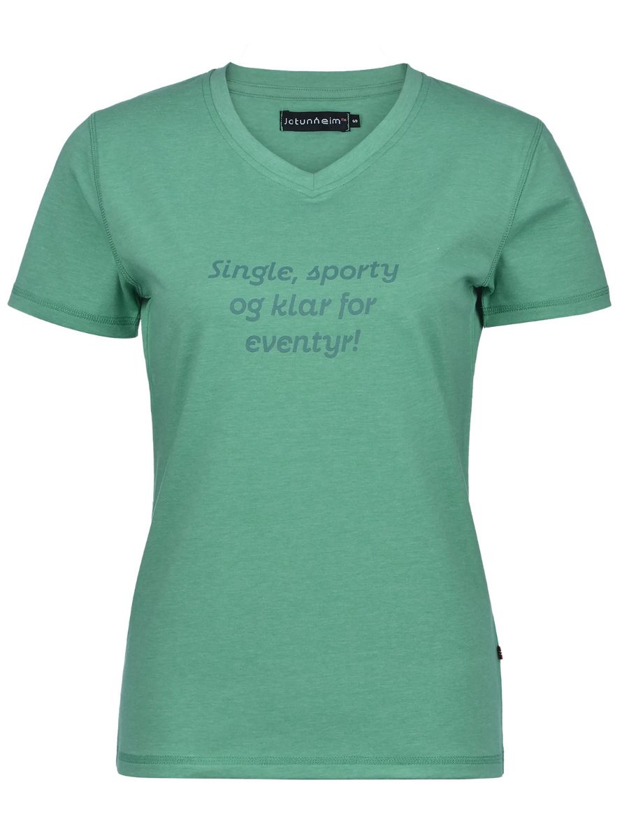 T-skjorte med print fra Jotunheim til dame