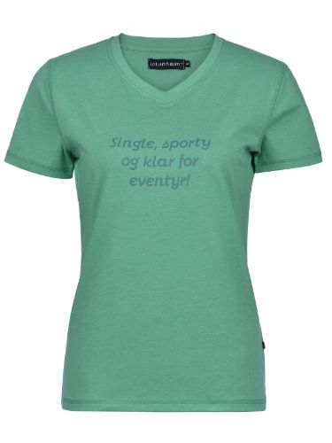 T-skjorte med print fra Jotunheim til dame