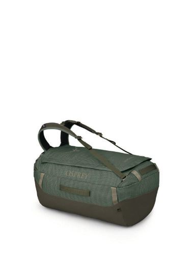 Praktisk og romslig duffelbag fra Osprey som rommer 65L