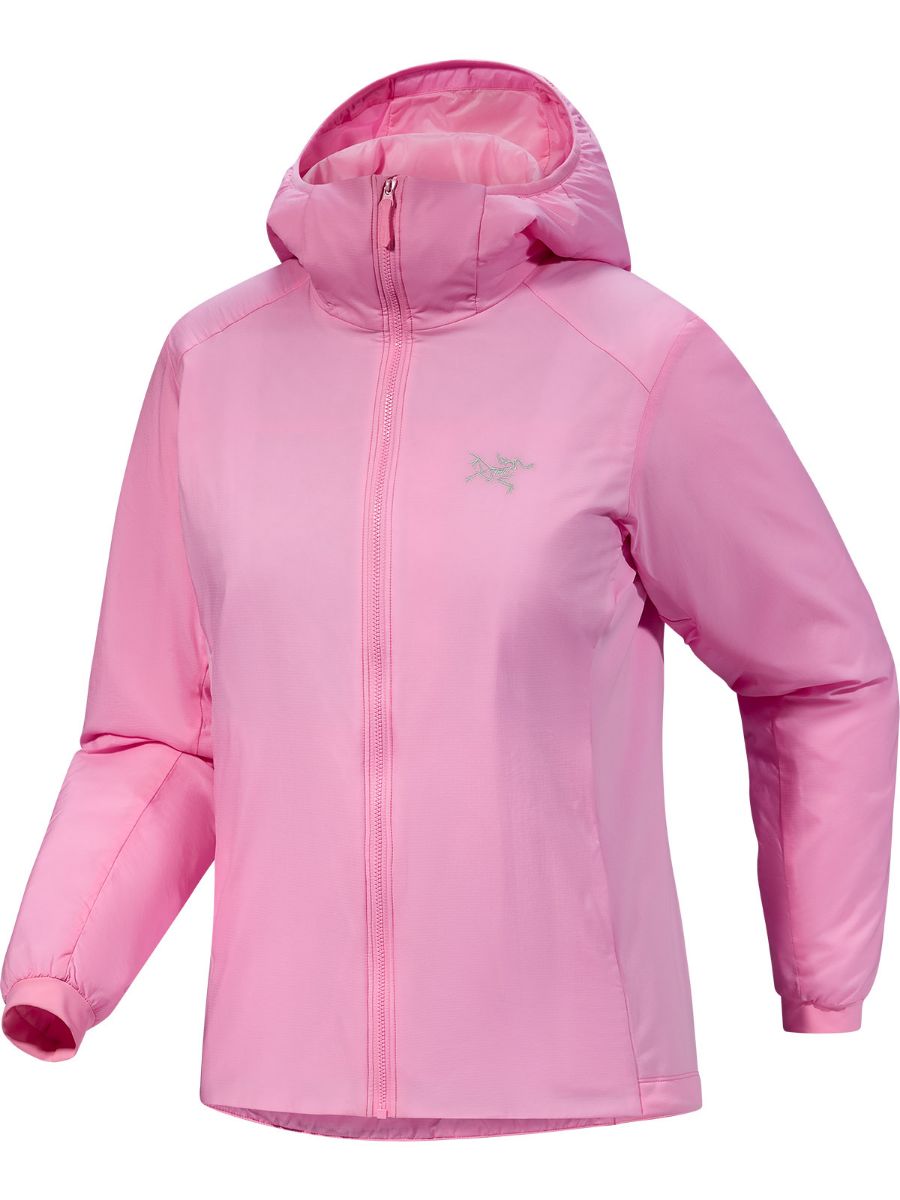 Lett mellomlagsjakke fra ArcTeryx i fargen Pineberry
