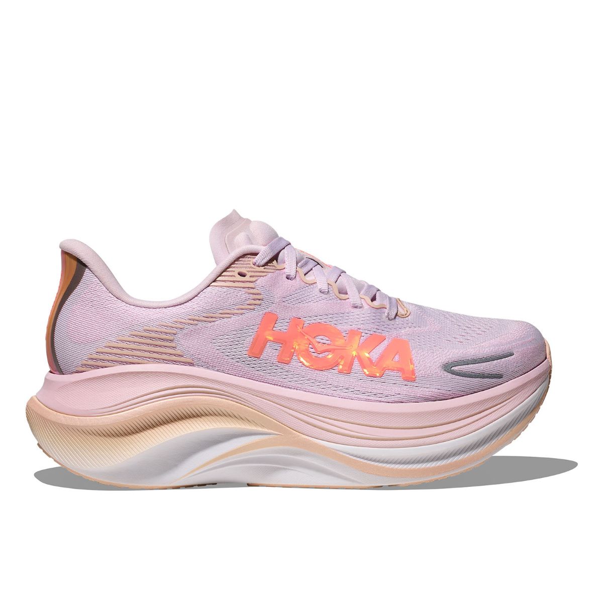 Skyward X 2 til dame fra Hoka i fargen Lilac Cream Tangerine Glow