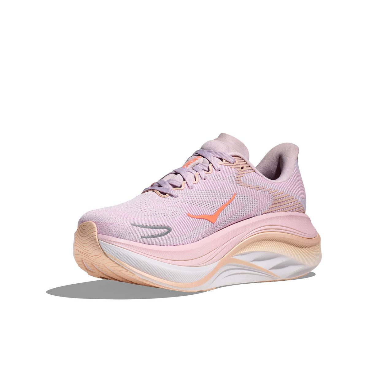 Skyward X 2 til dame fra Hoka i fargen Lilac Cream Tangerine Glow