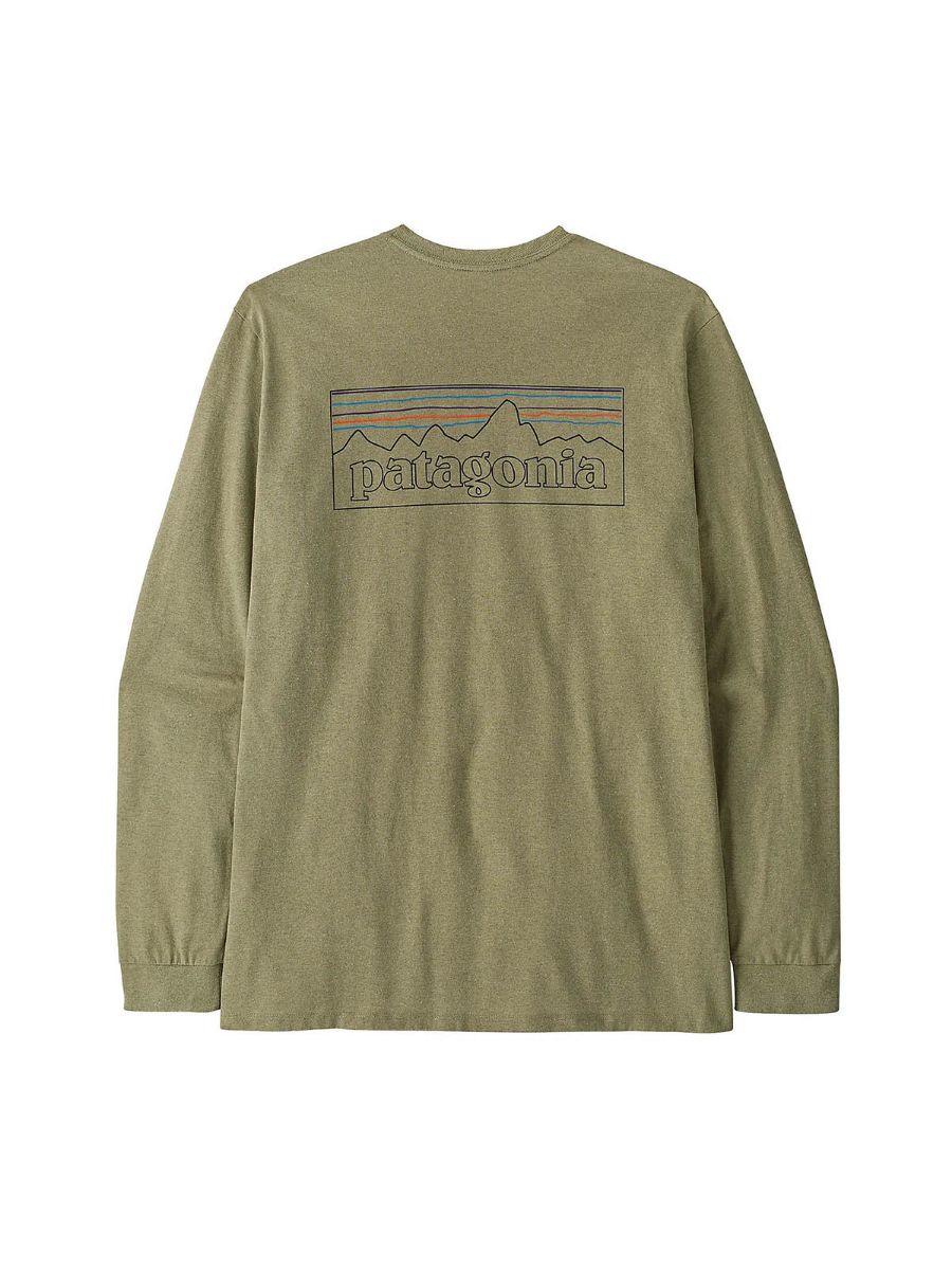 Longsleeve til herre fra Patagonia i fargen Gumtree Green