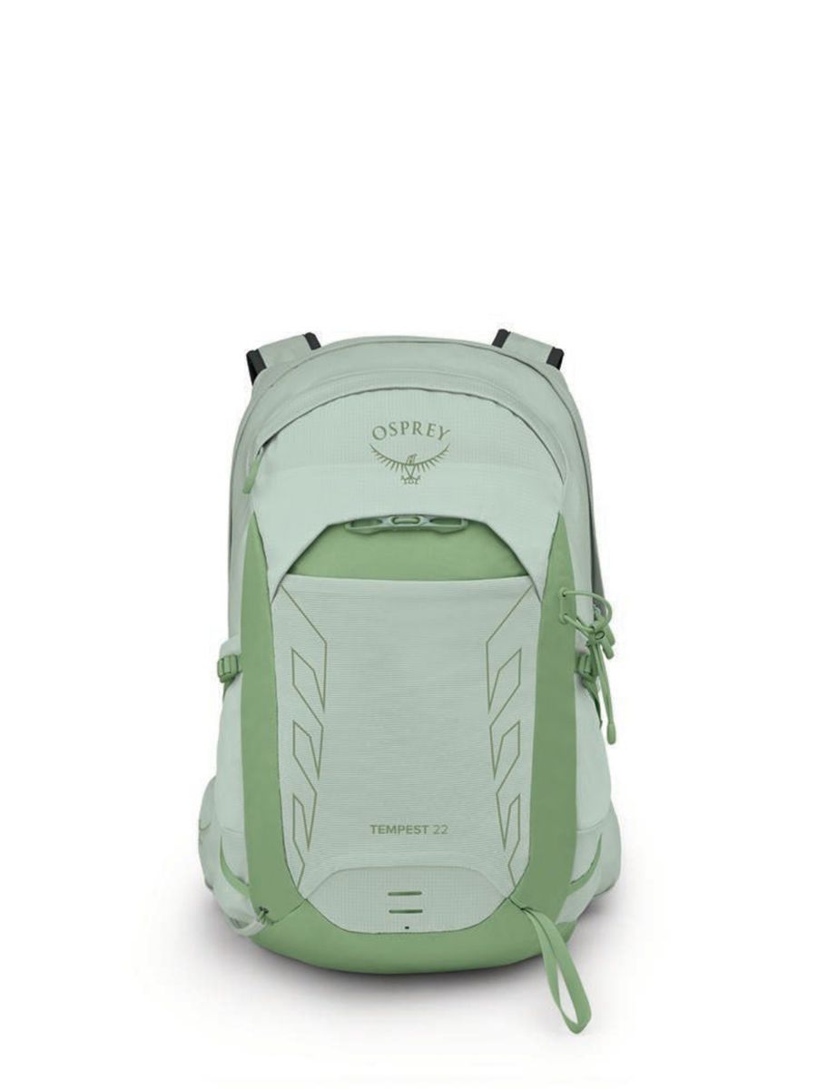 Ryggsekk fra Osprey i fargen Frosty Mint Green Botanica som rommer 22l