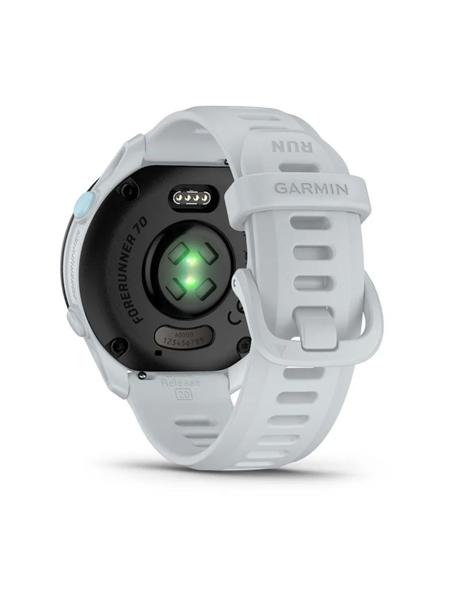 Sportsklokke fra Garmin, Forerunner 70 i fargen Whitestone