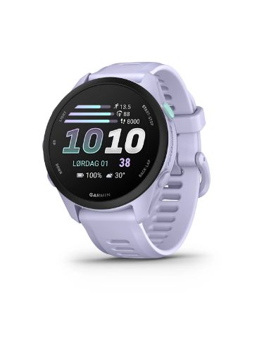 Sportsklokke fra Garmin, Forerunner 70 i fargen Cool Lavender