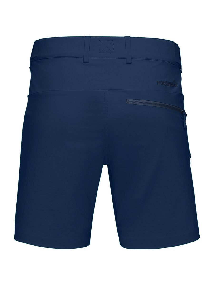 Shorts til dame fra Norrøna i fargen Indigo Night