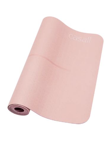 Yogamatte fra Casall i tofarget rose