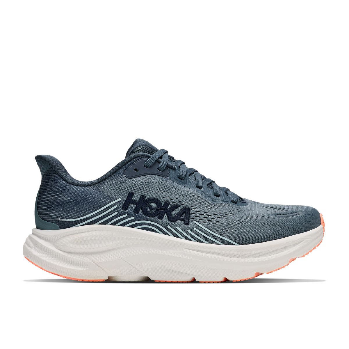 Allsidig sko til dame. Clifton 11 i fargen Faded Navy Glimmering Blue