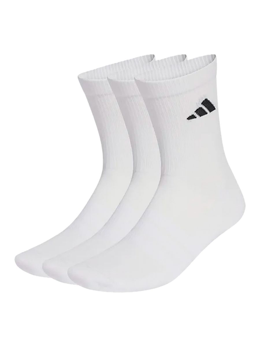 Tennissokk fra Adidas i hit med sort logo