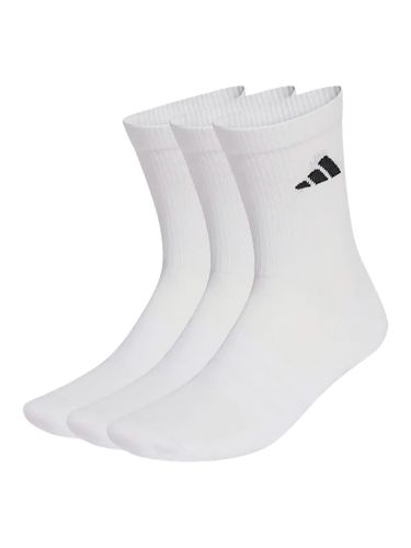 Tennissokk fra Adidas i hit med sort logo