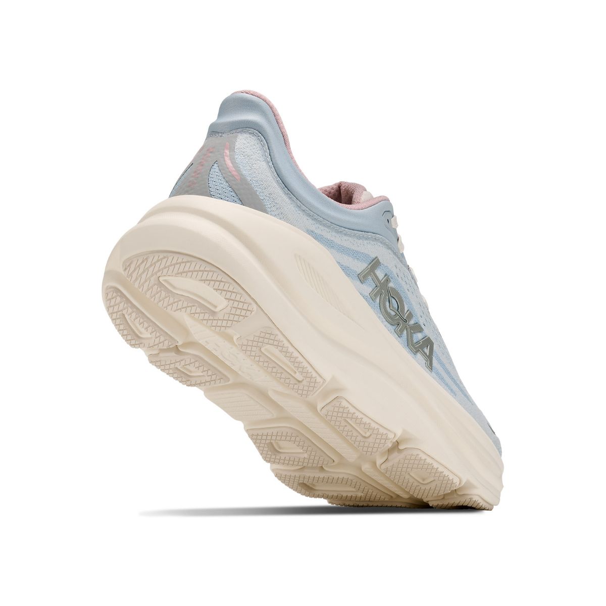 Bondi 9 til dame fra Hoka i fargen Alabaster Mineral Blue