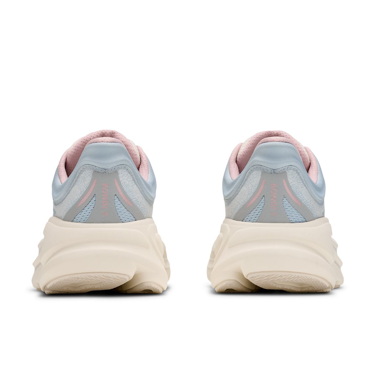 Bondi 9 til dame fra Hoka i fargen Alabaster Mineral Blue