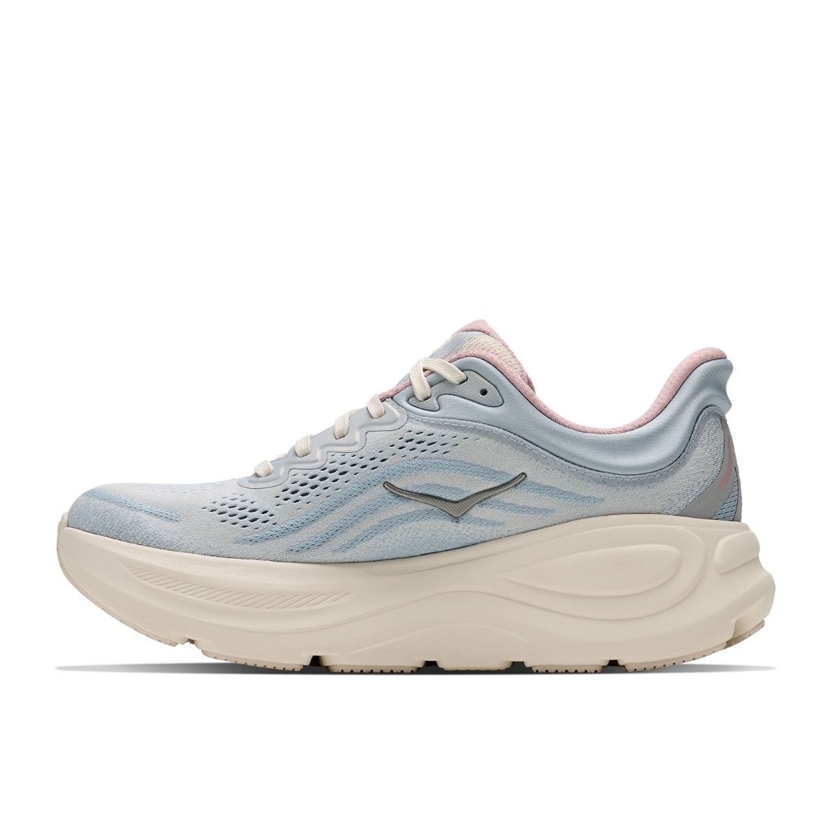 Bondi 9 til dame fra Hoka i fargen Alabaster Mineral Blue