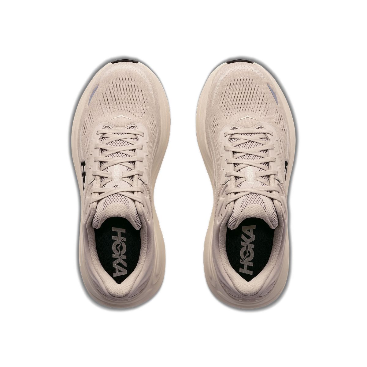 Løpesko til herre fra Hoka i fargen River Rock Grey Alabaster