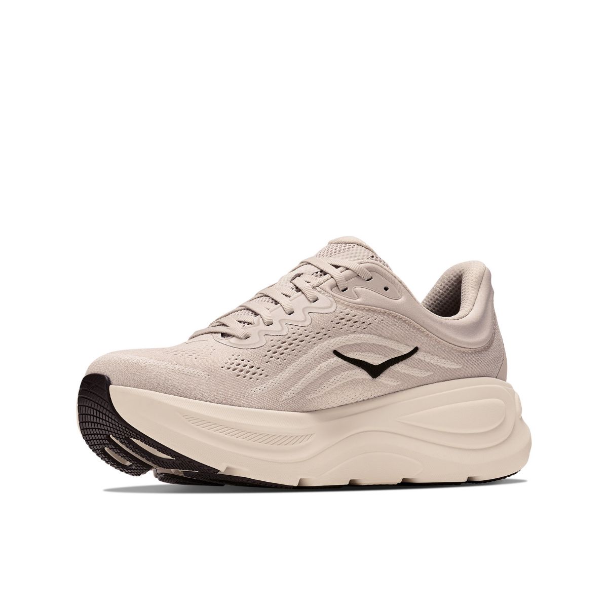 Løpesko til herre fra Hoka i fargen River Rock Grey Alabaster