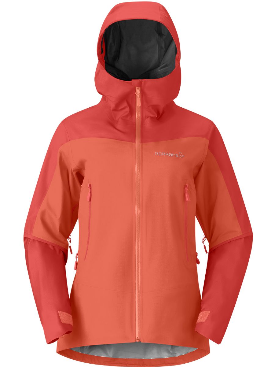 Skalljakke til dame med Gore-Tex fra Norrøna