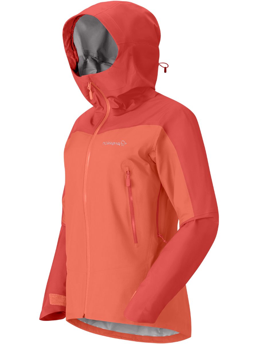 Skalljakke til dame med Gore-Tex fra Norrøna