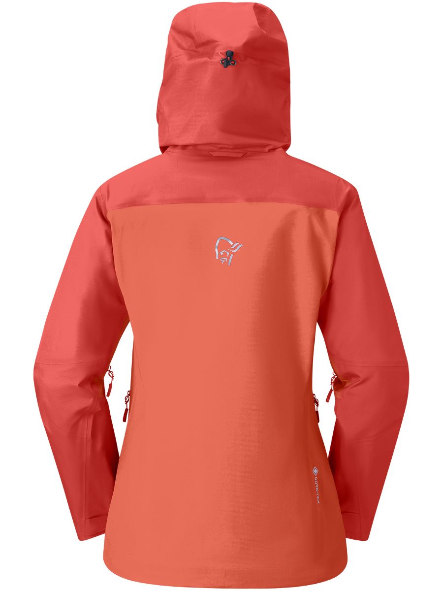 Skalljakke til dame med Gore-Tex fra Norrøna