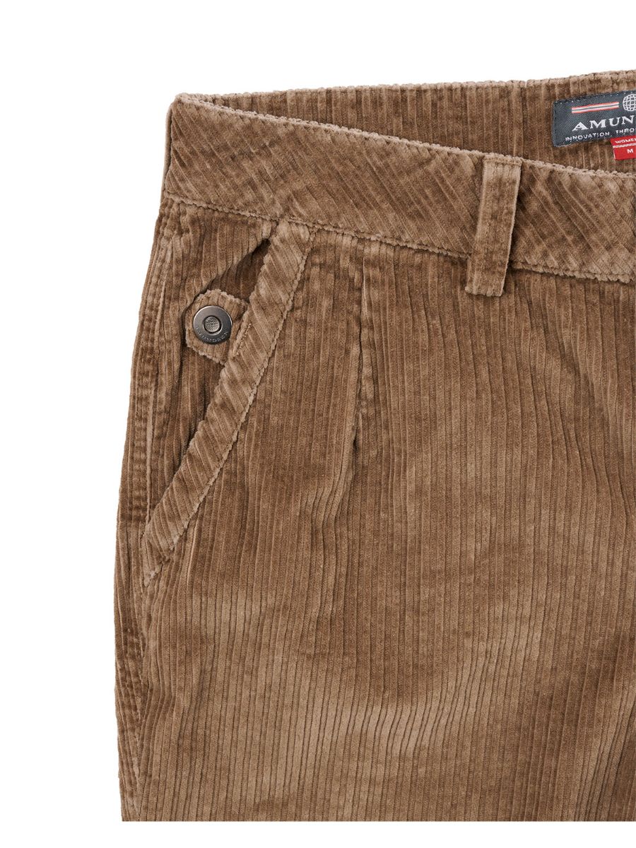 Bukse i cord til dame fra Amundsen. Nordcord Slacks i fargen Cub