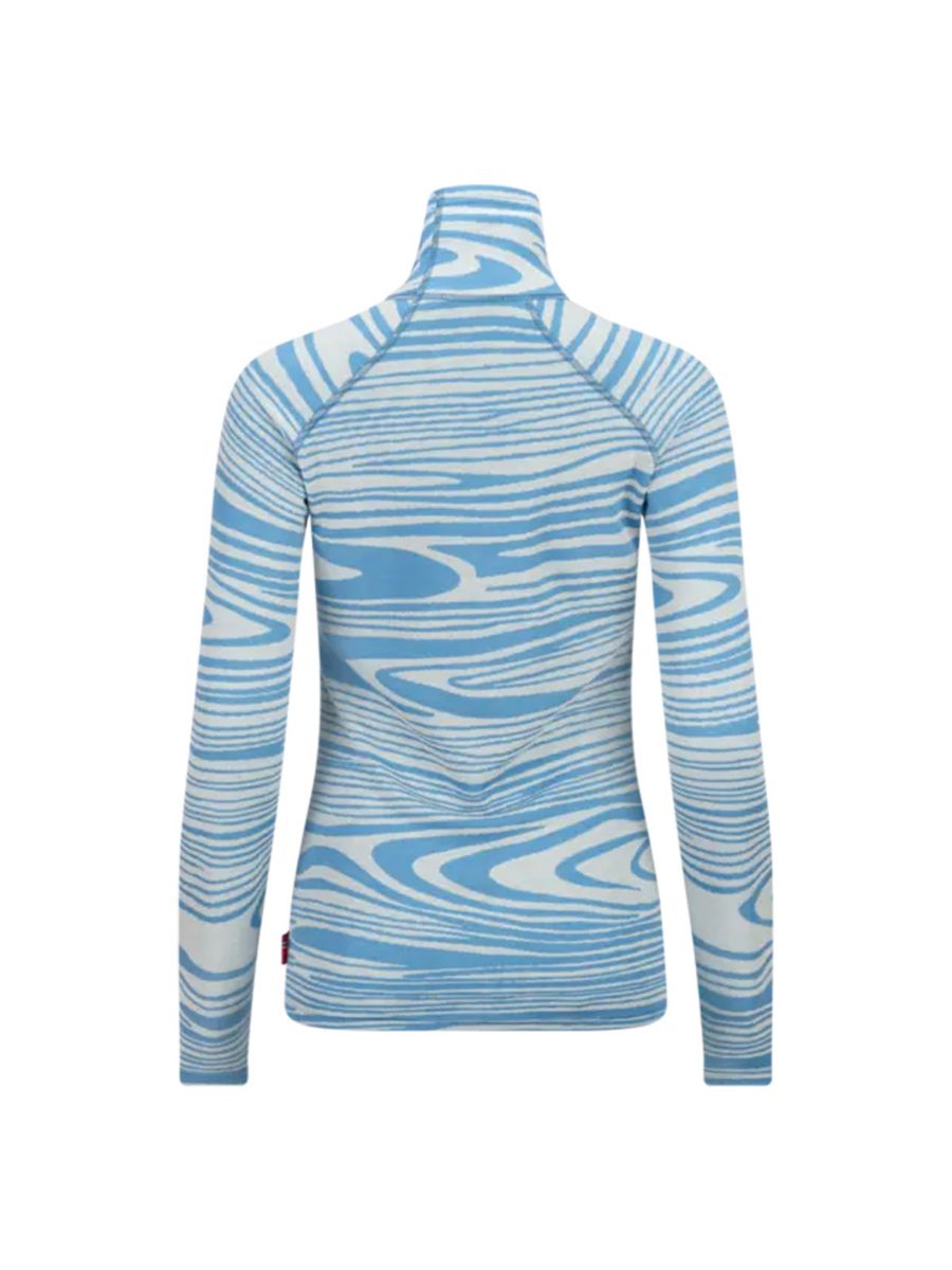 Longsleeve i ull fra Aclima i fargen Niagra Motion