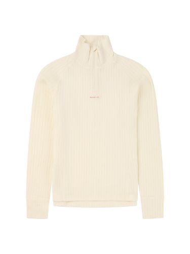 Ullundertøy til dame fra Amundsen. Genser med half Zip
