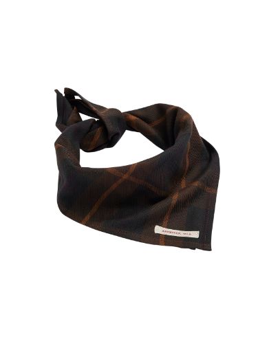 Bandana fra Amundsen i fargen Hunter Brown Checks