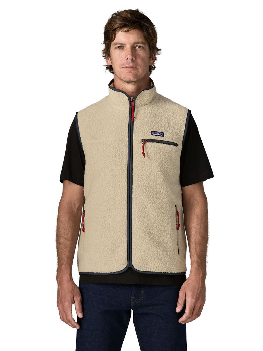 Vest til herre i fleece fra Patagonia