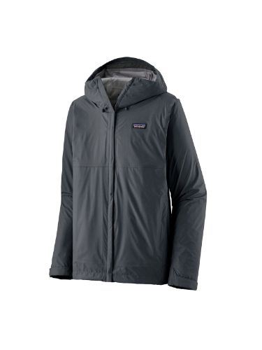 Regnjakke til herre fra Patagonia i fargen Smolder Blue