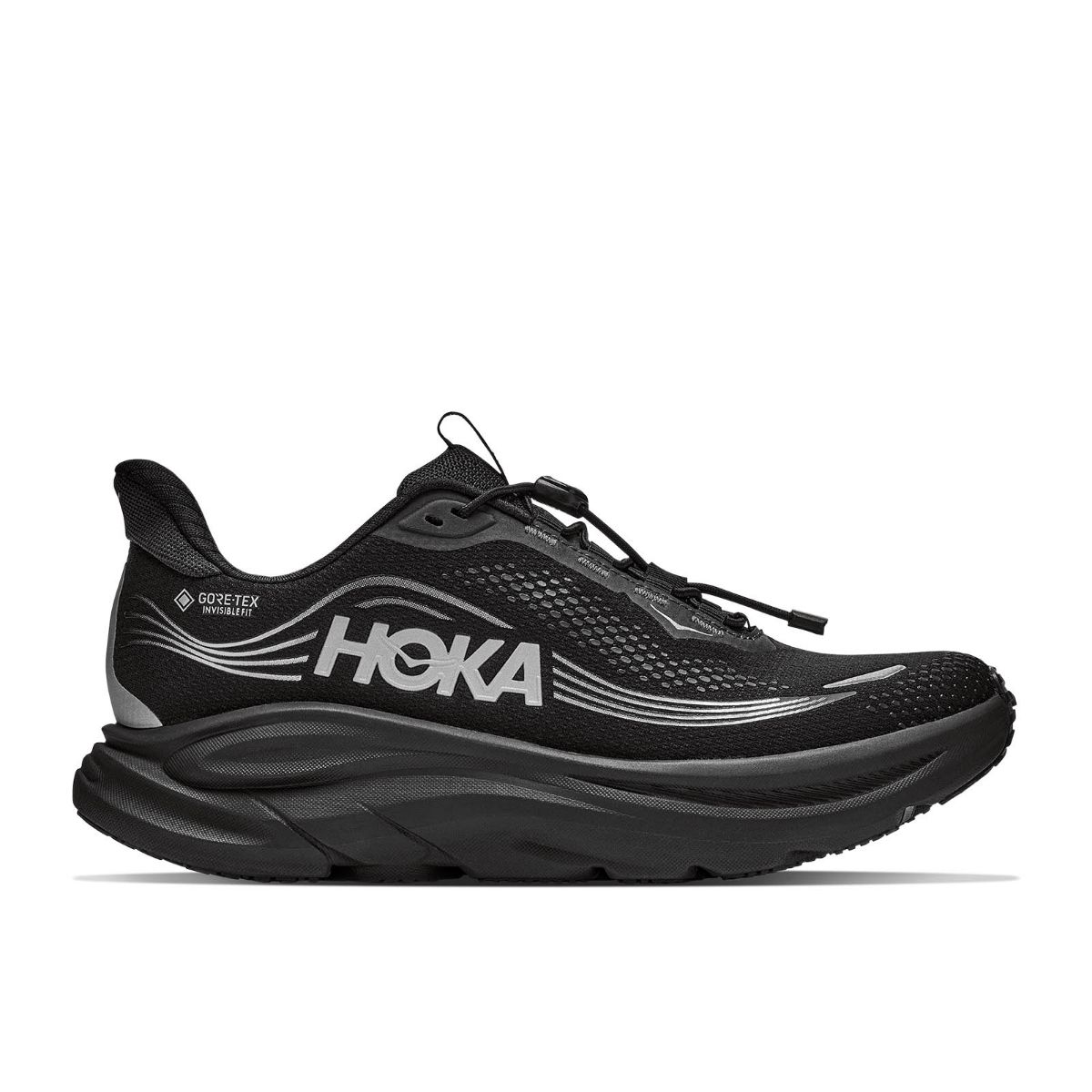 Clifton 11 til dame med Gore-Tex i fargen Black Black