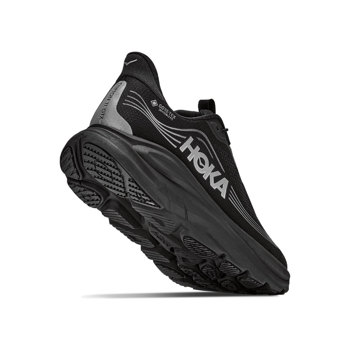 Clifton 11 til dame med Gore-Tex i fargen Black Black