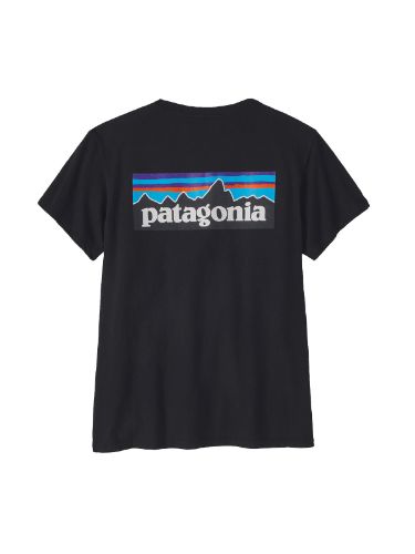 T-skjorte med trykk fra Patagonia til dame