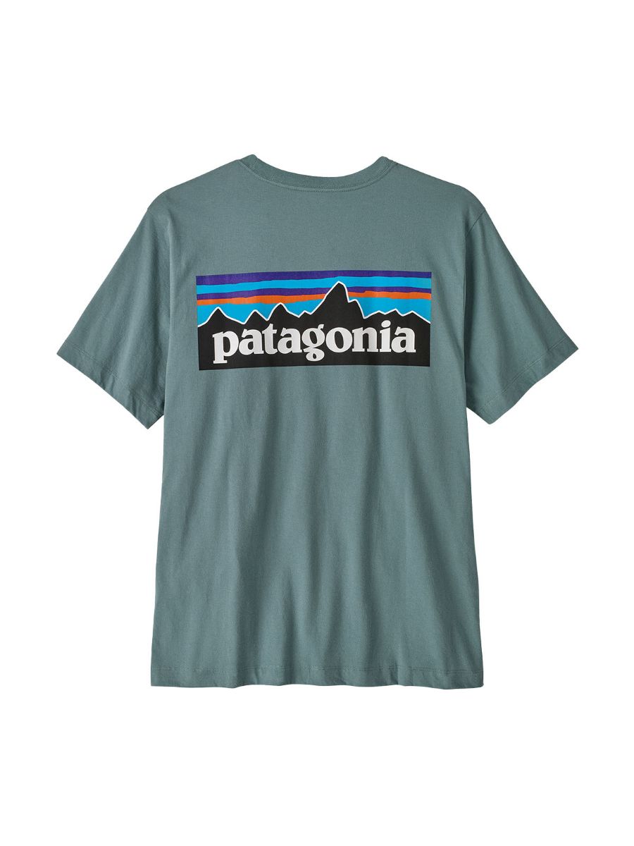 T-skjorte til herre fra Patagonia med trykk på ryggen