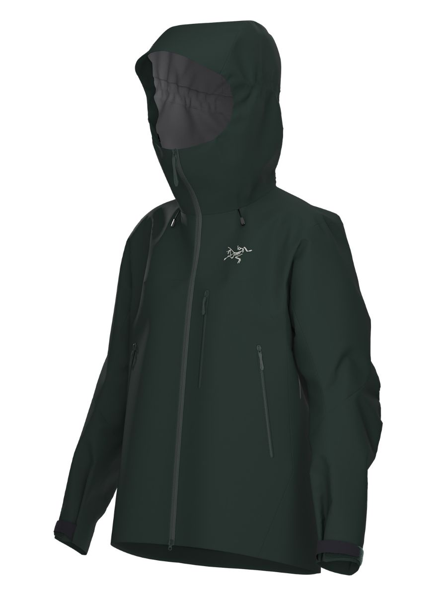 Skalljakke til dame fra Arc´Teryx i fargen Dark Jade