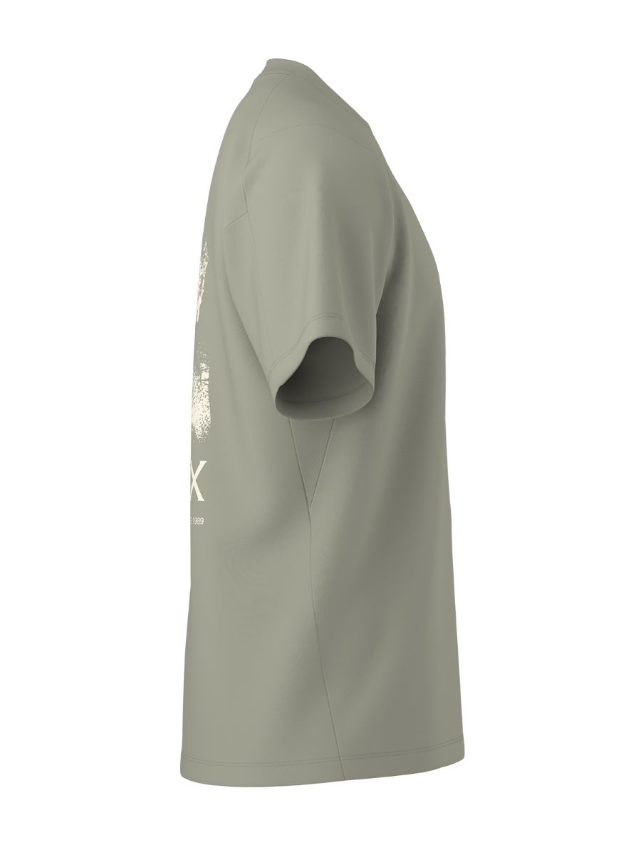 T-skjorte til herre i bomull fra Arcteryx med trykk på ryggen