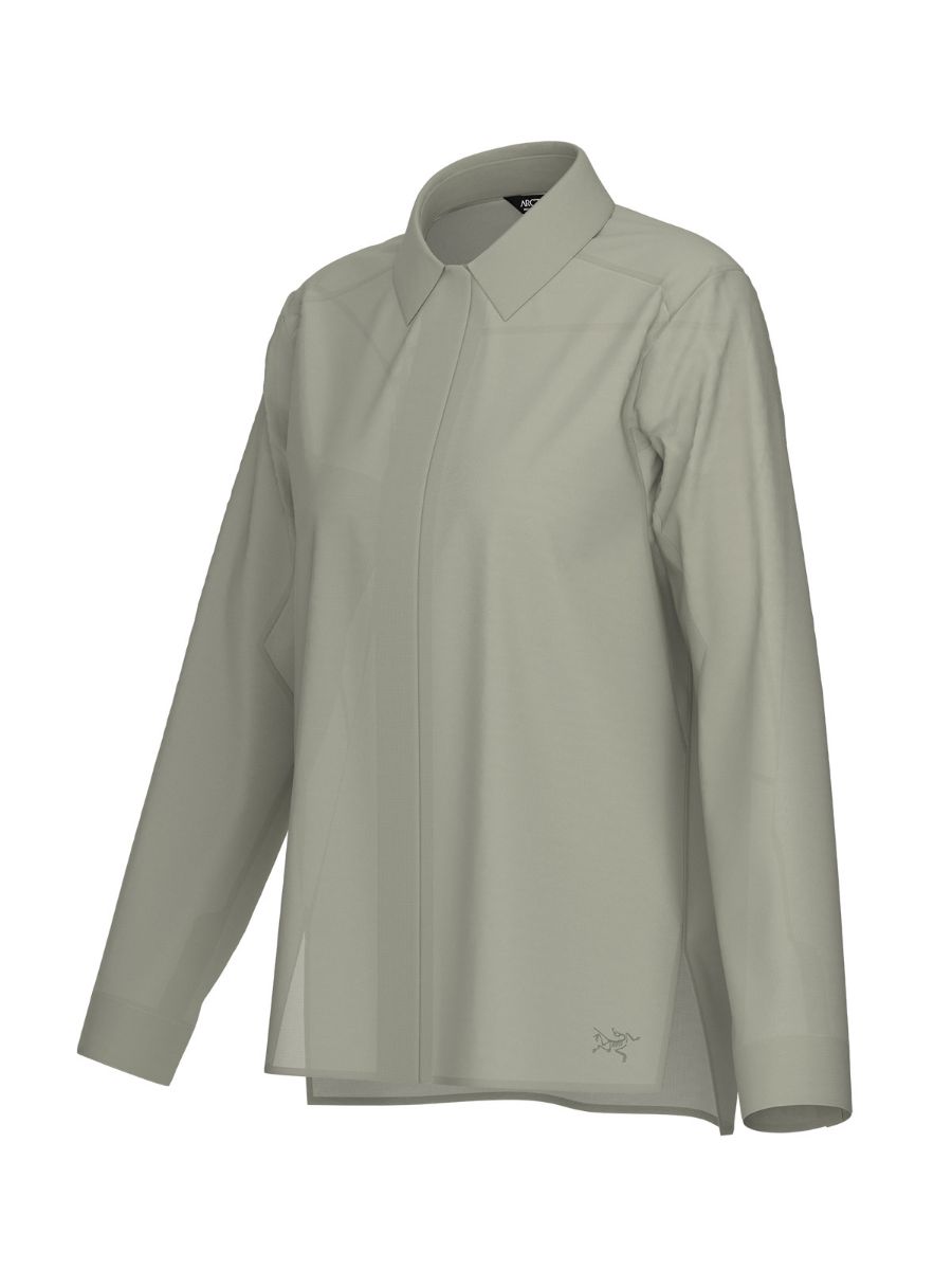 Tynn, stretchy skjorte til dame fra Arcteryx