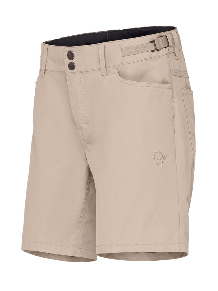 Shorts i bomull til dame fra Norrøna